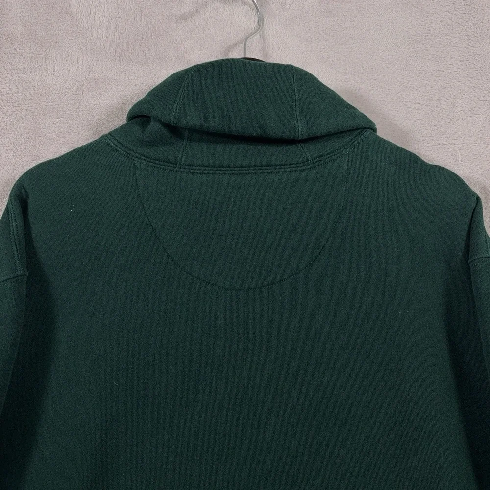 Polo Ralph Lauren Shawl Collar Sweatshirt Mens XL Green Fleece Pullover